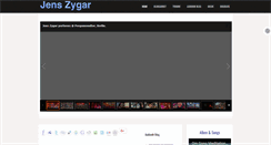 Desktop Screenshot of jenszygar.com